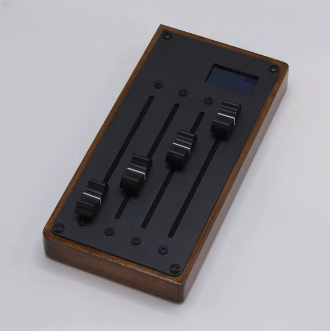 4-track Controller,  Host, Controller, Fader, String Expression Drawing (without Display)