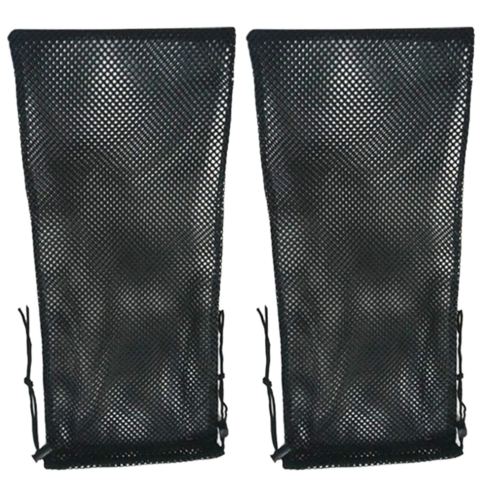 

2 Pcs Snorkeling Mesh Bag Dive Gear Compact Diving Fitness Basketball Bags Drawstring Backpack Net