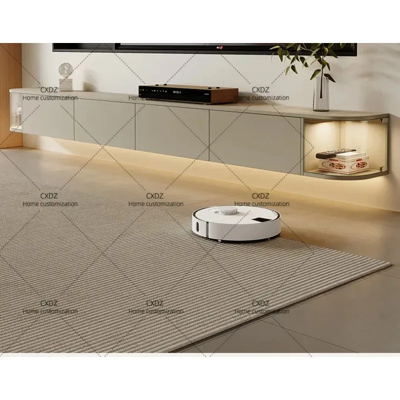 XXOrnament Modern Tv Cabinet Entertainment Storage Simple Vertical Tv Cabinet Floating Design