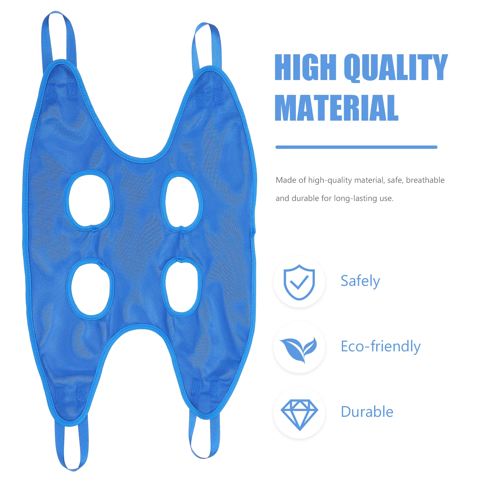 

Pet Grooming Hammock Nail Grinder for Dogs Quiet Blue Polyester Durable Professional Household Accessory Prevent Moving During