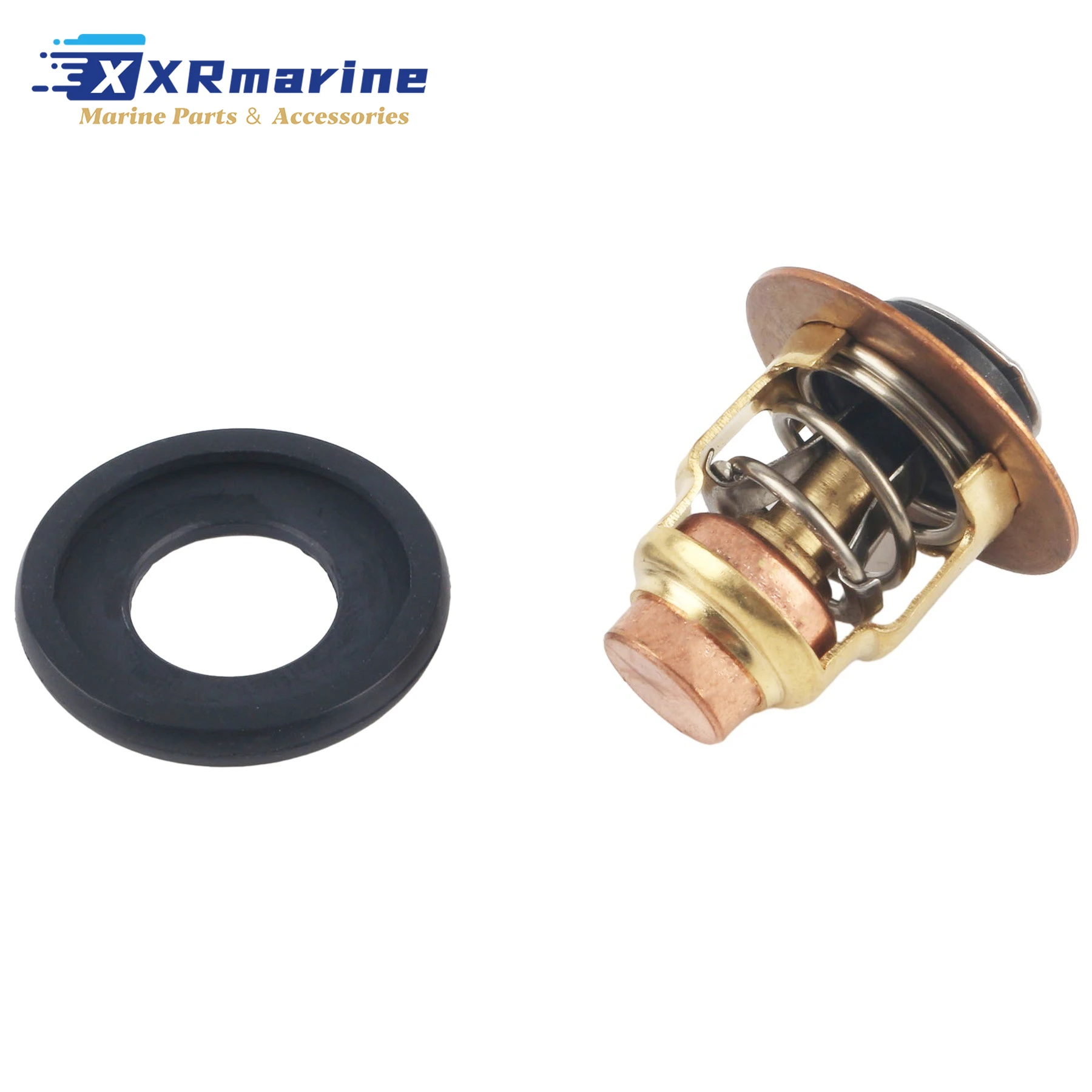 

6FM-12411-00 140 ° Термостат F, совместимый с лодочными моторами Yamaha 4-тактные 20 л.с. 25 л.с. F20 F25, запчасти для системы охлаждения