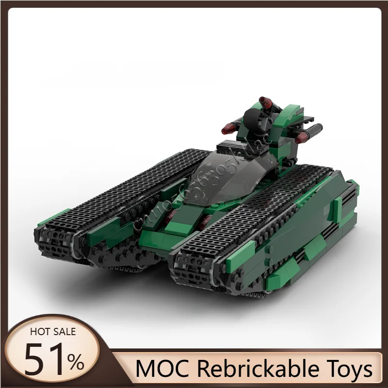 NEW 1072 PCS War Series Tank MOC Star Batter Armored Vehicle Education Building Diy For Adult Assembly Blocks Birthday Toys Gift
