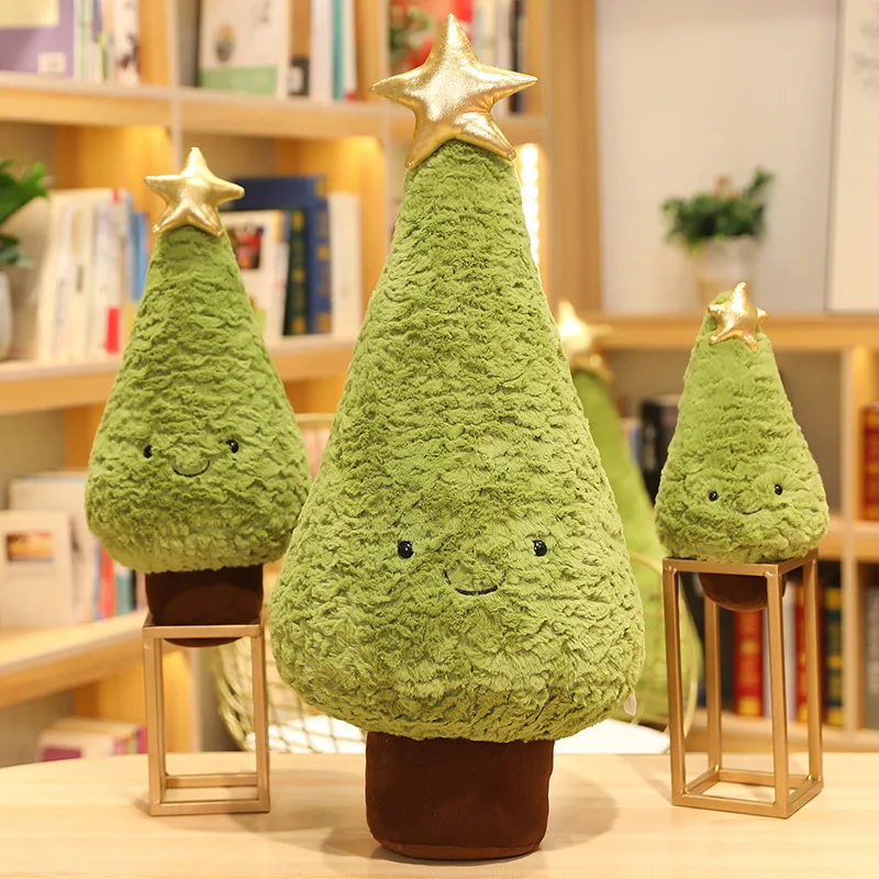 1pc 29-90センチメートルシミュレーションクリスマスツリーぬいぐるみ
