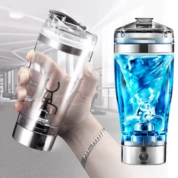 Portable Electric Vortex Protein Shaker Blender Mixer Bottle Mixing Cup 450ml