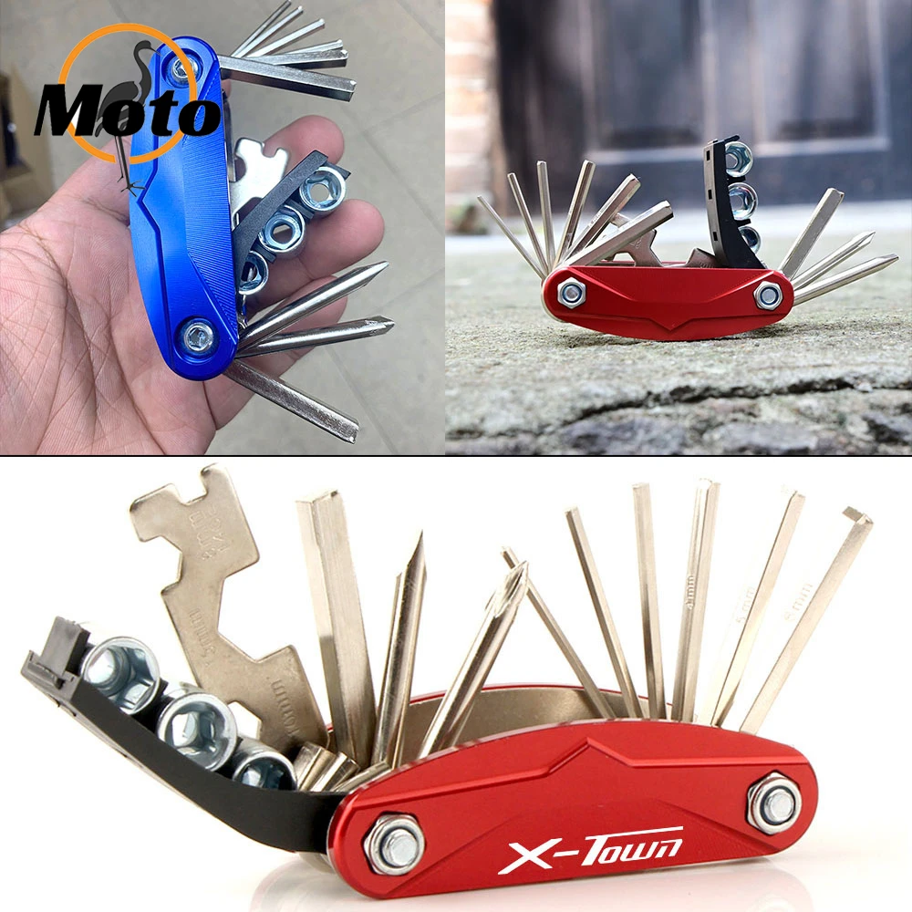 For KYMCO X-TOWN XTOWN 125i 250i 300i 350 XTOWN125 XTOWN300 XTOWN250 Motorcycle Accessories Multi Tool Repair Screwdriver Set