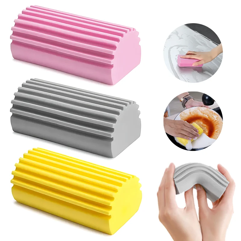 

Damp Clean Duster Sponge Multi-function Strong Absorbent PVA Sponge Car Cleaning Sponge Magical Dust Cleaning Pva Sponges