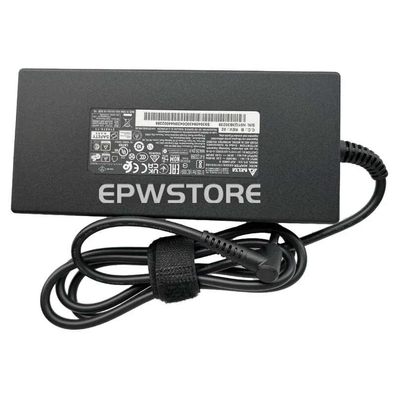 

DELTA 240W 20V 12A AC Adapter Charger For MSI 1584 15b1 17f5 17ll