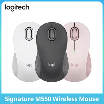 로지텍 M590 무선 음소거 블루투스 마우스, 2.4GHz 통합 듀얼 모드 1000 DPI 멀티 디바이스, 광학 무음 마우스, 사무실 PC 마우스