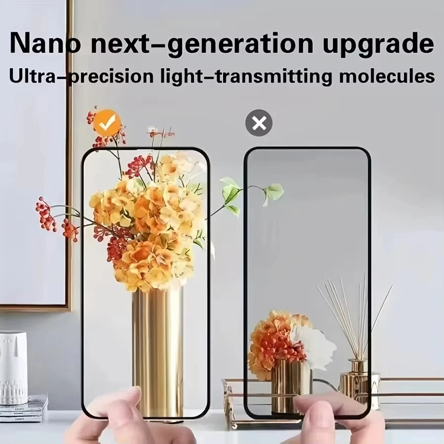 1-5 szt. Szkło Hartowane HD z Ochroną Przed Odciskami Palców do Google Pixel 8 9 10 Pro XL, Folia Ochronna na Ekran Google 10A 9A 8A 7A 6A, Automatyczna Instalacja — zdjęcie produktu 5