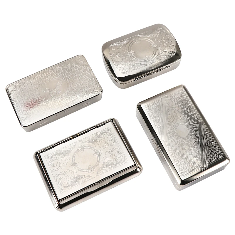 Good Quality Cigarette Case Gift Box Container Regular Size Cig Tobacco Holder Pocket Box Storage Smoking Accessories