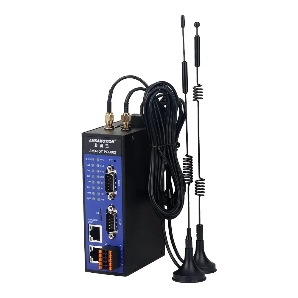 Amsamotion AMX-IOT-PG600S Gateway PLC Remote Control Module Wireless Download and Debugging Cloud Configuration