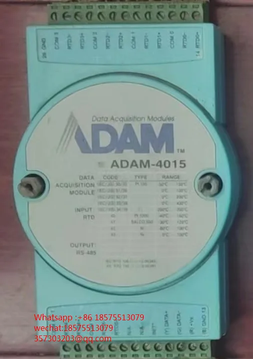 Imagem -02 - para Adam-o Módulo da Coleção da Resistência 4015 Térmica Apoia 485 Portos e é Usado para o Levantamento de Dados no Pcs Parte