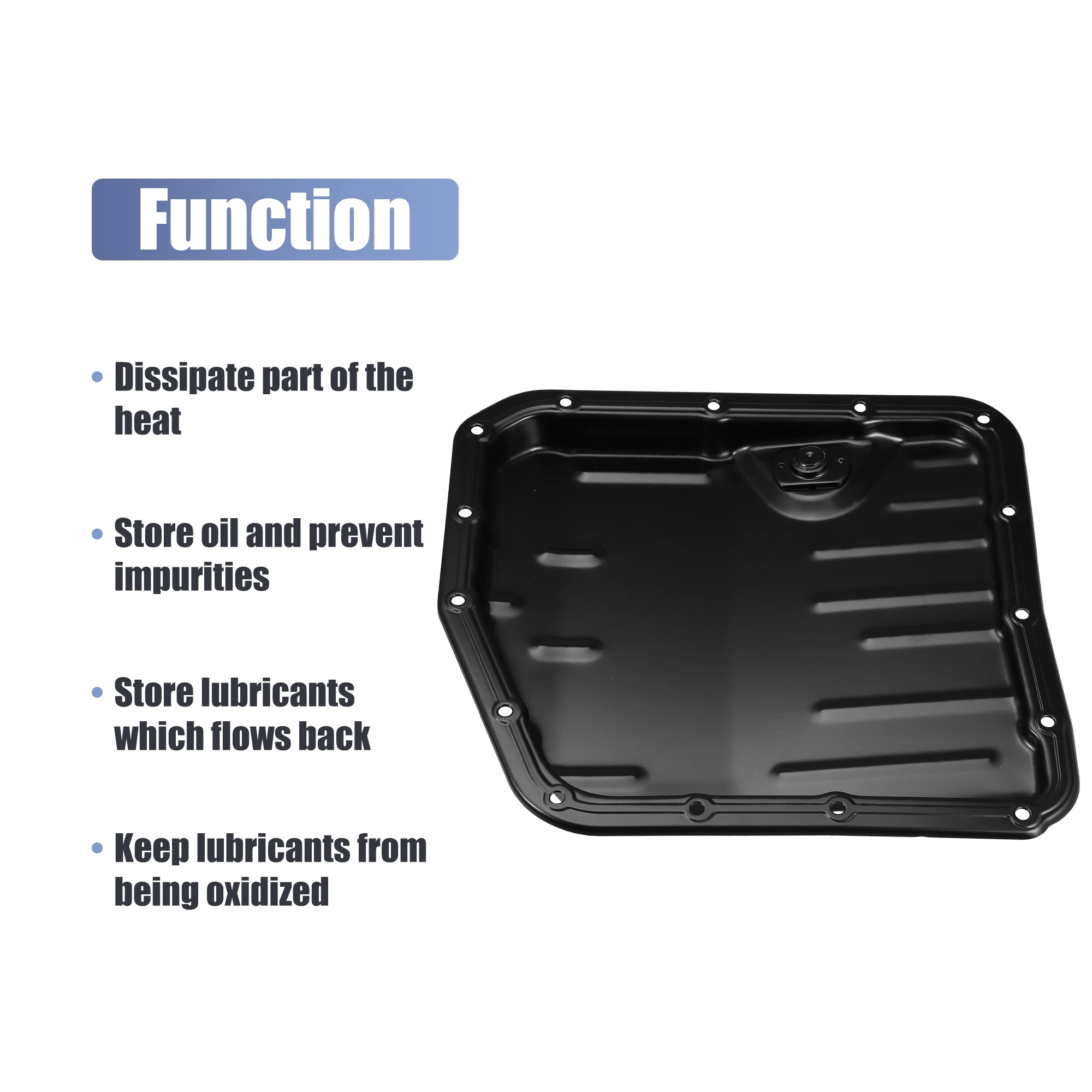 X Autohaux Car Engine Oil Pan No.3510632010 for Toyota Camry 1997 1998 1999 2000 2001 for Toyota Solara 1999 2000 2001