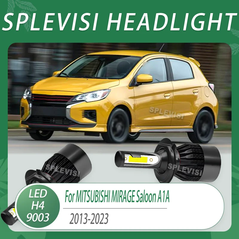 

LED Headlights Bulb 12V Compatible For Cars For MITSUBISHI MIRAGE Saloon A1A 2013 2014 2015 2016 2017 2018 2019 2020 2021-2023