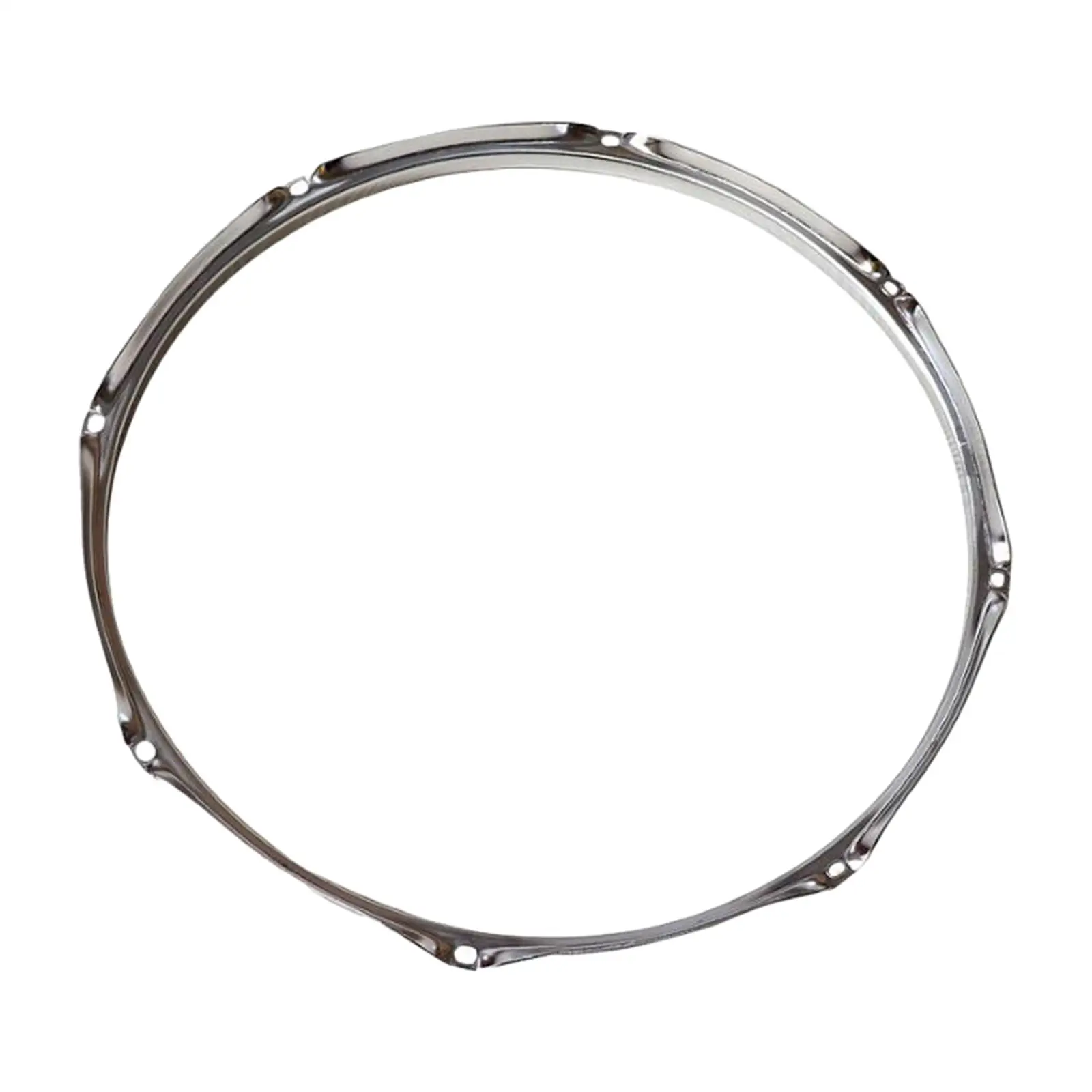 Portable Drum Hoop 14 Inch 8 Lugs Batter Hoop for Home Accessory