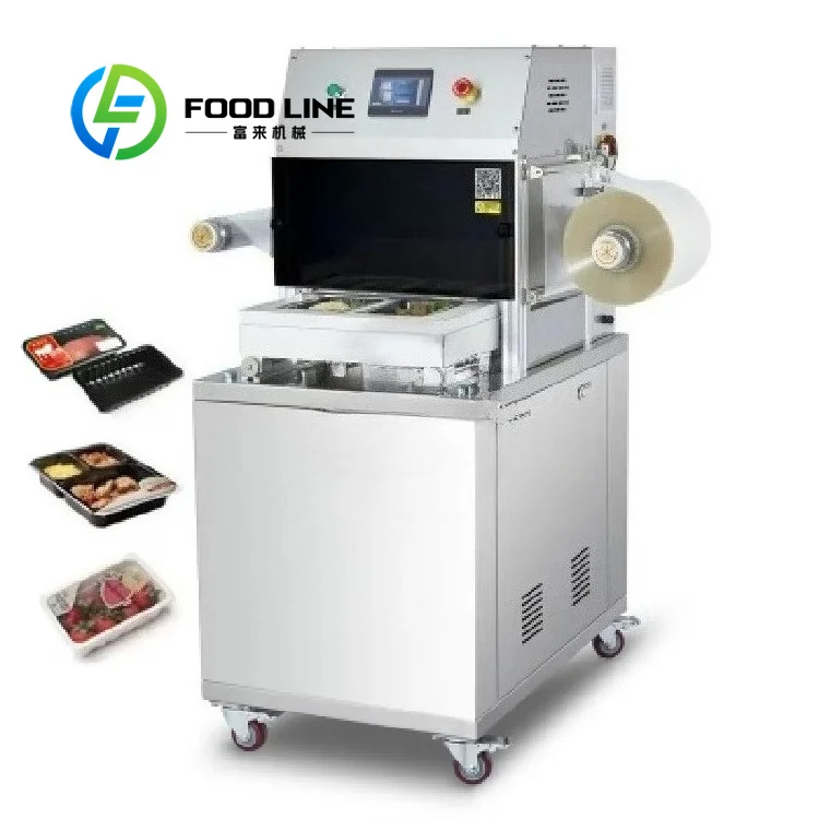 Modified Atmosphere Packaging Machine Mixed Gas Filling Design For Fresh Meat Vegetable Fruit And Cooked Food Fresh Keeping