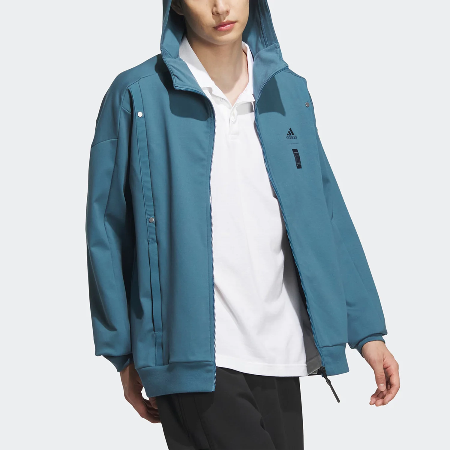 سترة رياضية بغطاء للرأس للرجال من سلسلة أديداس الأصلية من سلسلة وو جي IA8103 #3