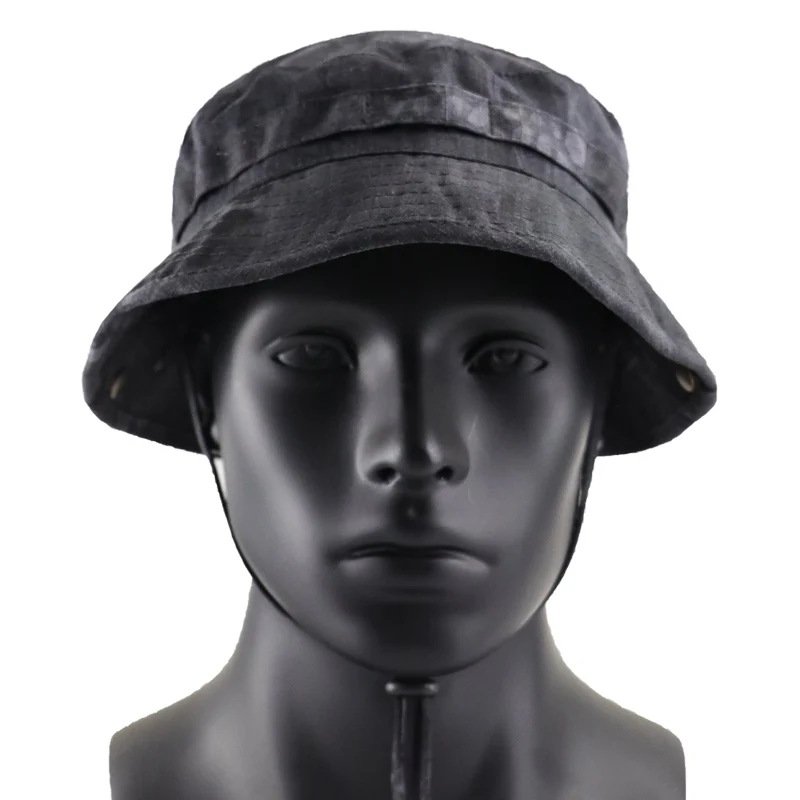 Military Camouflage BOONIE HATS Thicken Army actical Wide brimmed hat Hunting Hiking Climbing Camping MULTICAM HAT A5F057