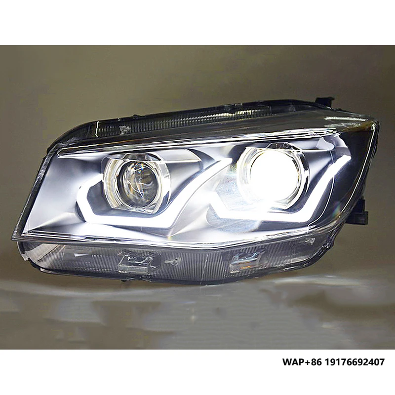 LED Car Running Light Headlight Replacement for Changan Cs75 2014 2015 2016 2017 2018 Beams Headlights Modify Kit Parts