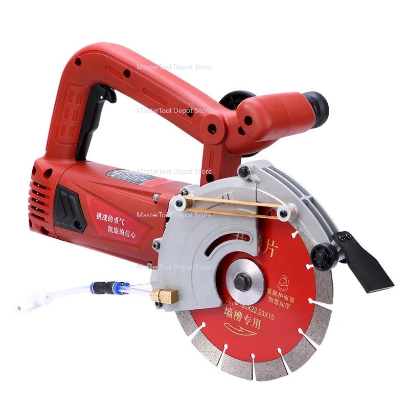 

K1908 Slotting Machine Water And Electricity Installation Dust-Free Opening Line Concrete Wall Stone Cutting Machine