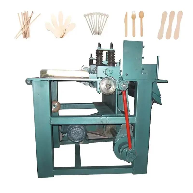 Wood Spoon and Knife Making Machine Wooden Spoon Machine for Wooden Ice Cream Stick Production Line