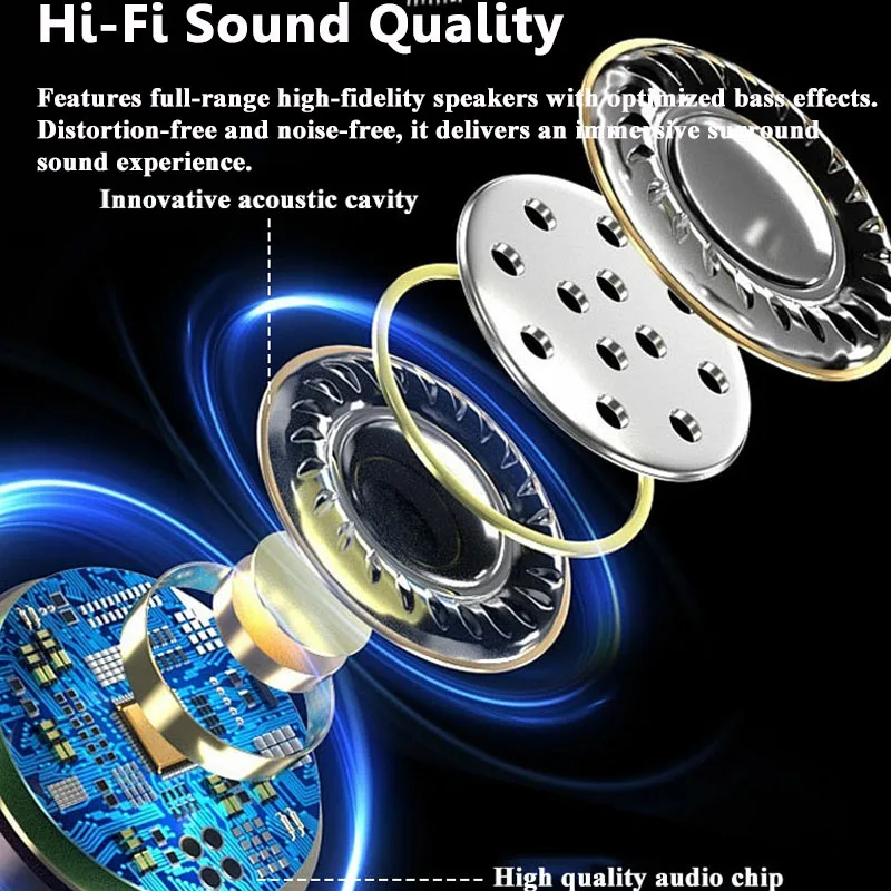 Under Pillow Bone Conduction Bluetooth Speaker White Noise Sleep  Aid HIFI Sound Music Box Wireless Music Player Timed Shutdown