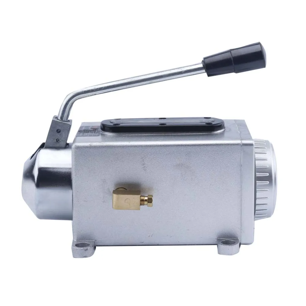 Lubricating Manual Oil Pump Hand Lubrication 500CC CNC 4mm Double or single Outlet Port Manual Lubricating Pump