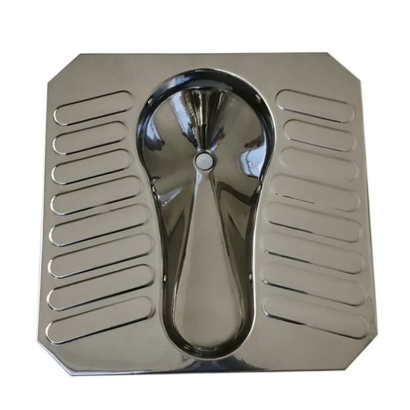 304 stainless steel vacuum squatting toilet, thickened plate toilet, public toilet, high-speed rail hotel hospital available