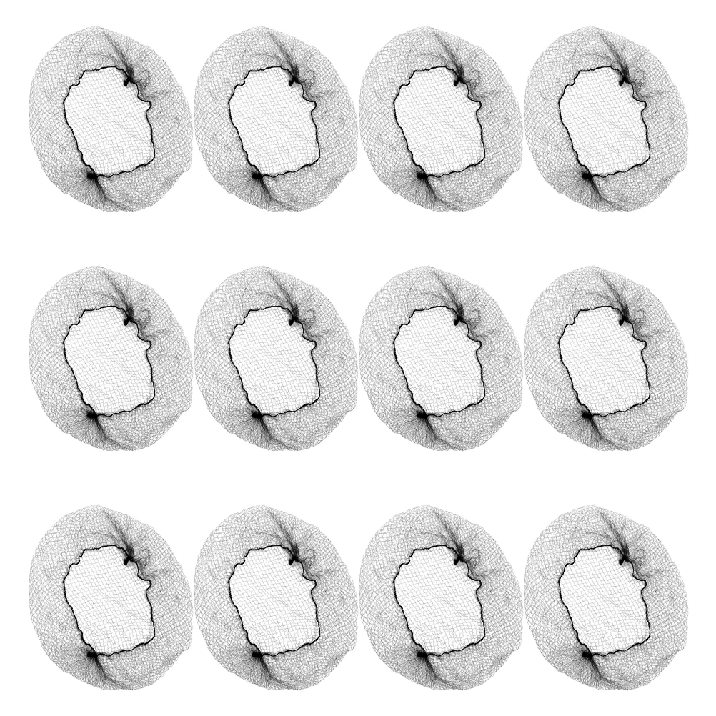 

150pcs Invisible Hair Nets for Women Ballet Bun Accessories Hairnet Makers Soft Breathable Mesh Covers Nurses for Girls