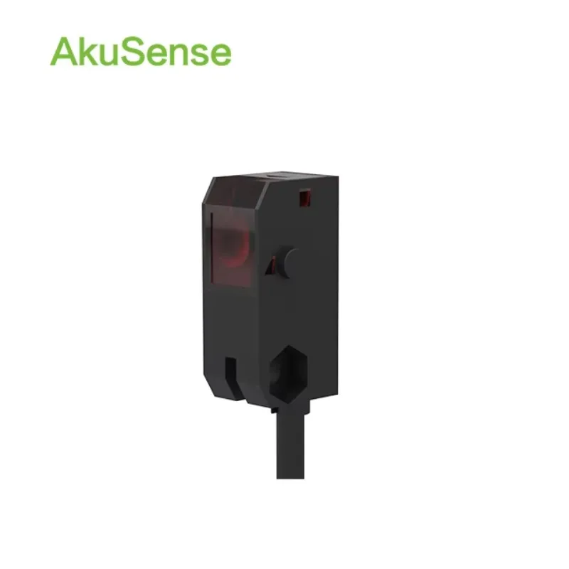 24v Photoelectric Sensor NPN Light Sensor 33ms Response Time Automatic Thrum-beam Light Sensors Manufacturers Akusense