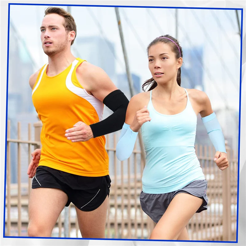 

Lo-ok, 10 пар охлаждающих рукавов, грелки с защитой от ультрафиолета, рукава для мужчин и женщин, для бега, езды на велосипеде, пеших прогулок, гольфа, случайного цвета