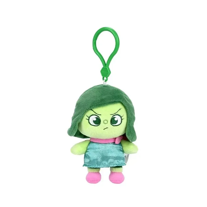 Disney Inside Out Plush Keychain Cute Anger Sadness Fashion Backpack Pendant Children Plush Doll Car Key Ring Girl Holiday Gifts