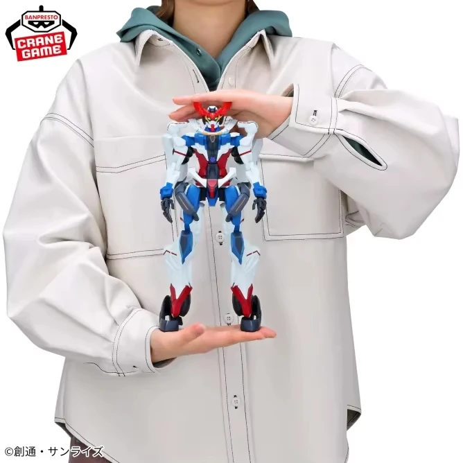 ของแท้จาก BANDAI BANPRESTO หุ่นกันดั้ม GQuuuuuuX ใหม่และยังไม่ได้เปิด GQuuuuuuX ขนาด 28 ซม. ฟิกเกอร์อนิเมะของสะสมของแท้ ของเล่นสะสม ของขวัญ
