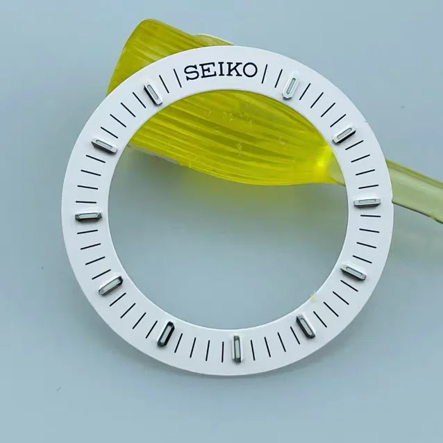 

31mm NH35 dial / NH36 dial / NH38 dial / NH70 dial mechanical hollow watch green luminous dial with S logo for Seiko mod