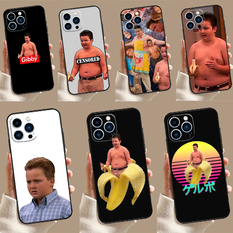 Gibby Meme Soft Case For iPhone 15 16 14 13 12 11 Pro Max Plus Mini X XR XS Max 7 8 Phone Cover