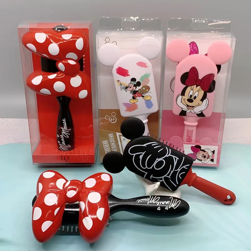 

New Miniso Mickey Mouse Children's Air Cushion Comb Cartoon Cute Rabbit Comb Girl Comb Airbag Massage Hairbrush Gift