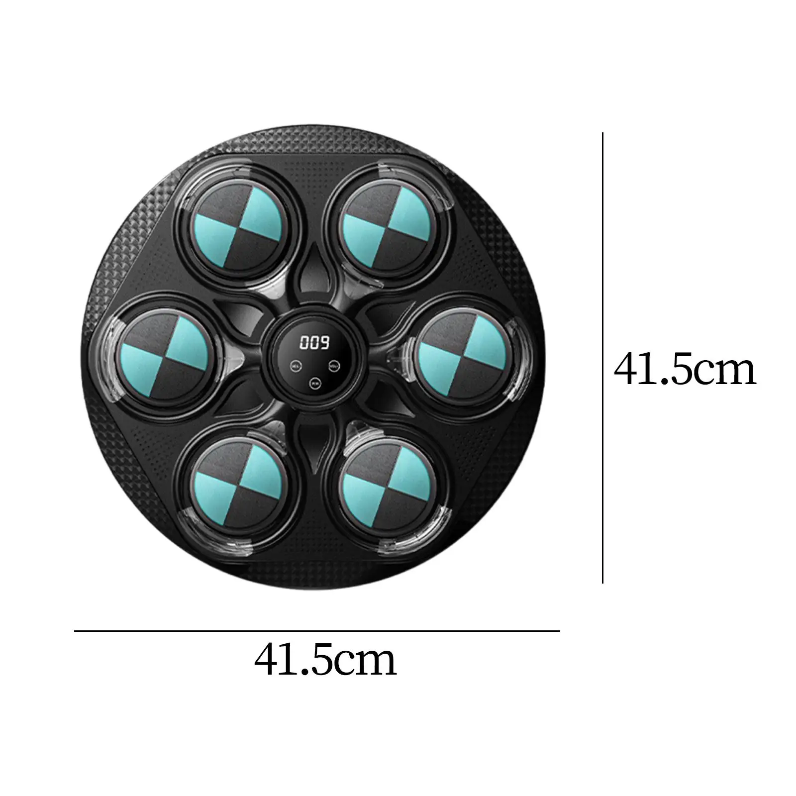 Electronic Boxing Training Wall Target with Music and RGB Light for Adults Kids Boxing Trainer Reaction Smart Pad