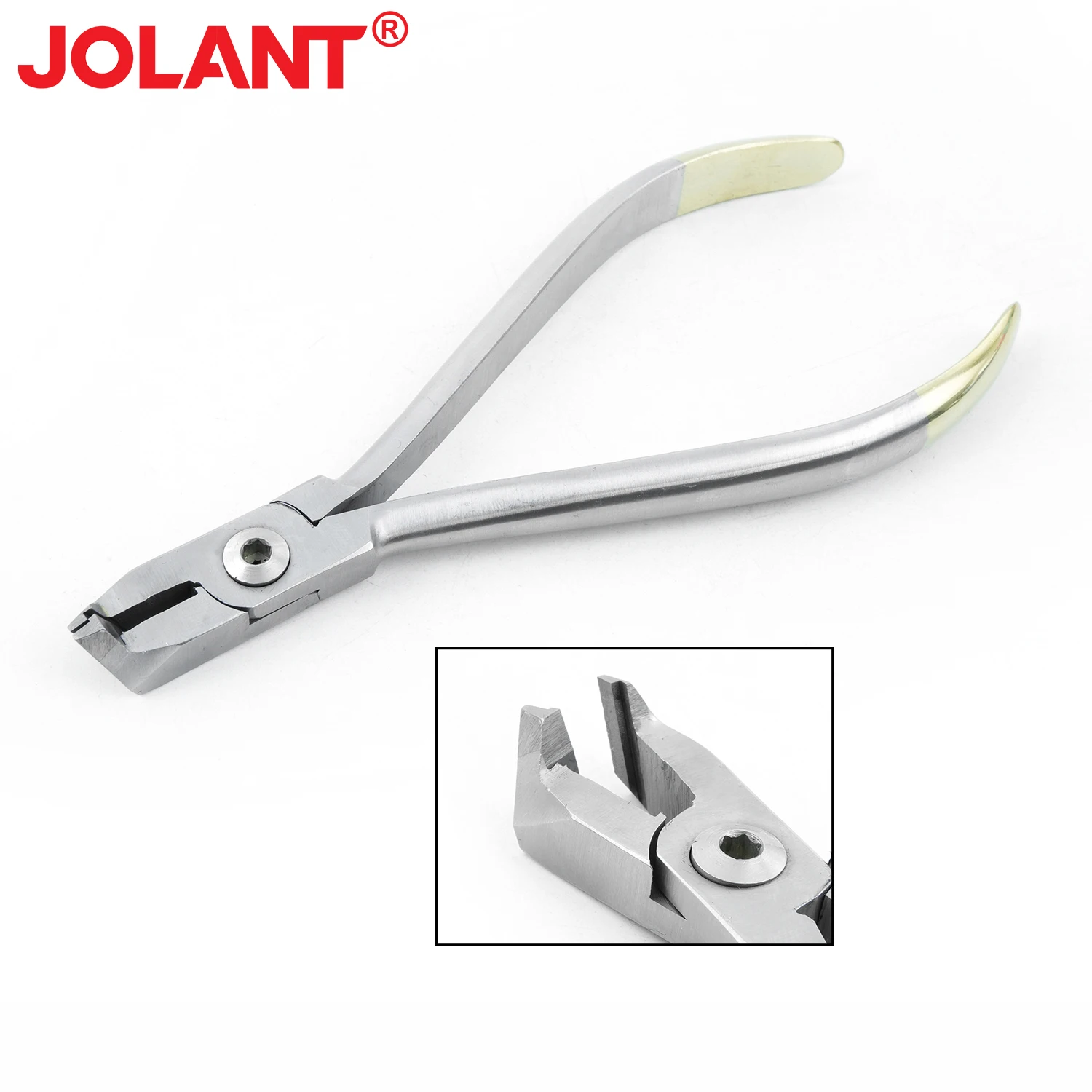 

JOLANT Dental Distal End Cutter Plier Dentist Forceps Stainless Steel Wire Filament Cutter Orthodontic Tools