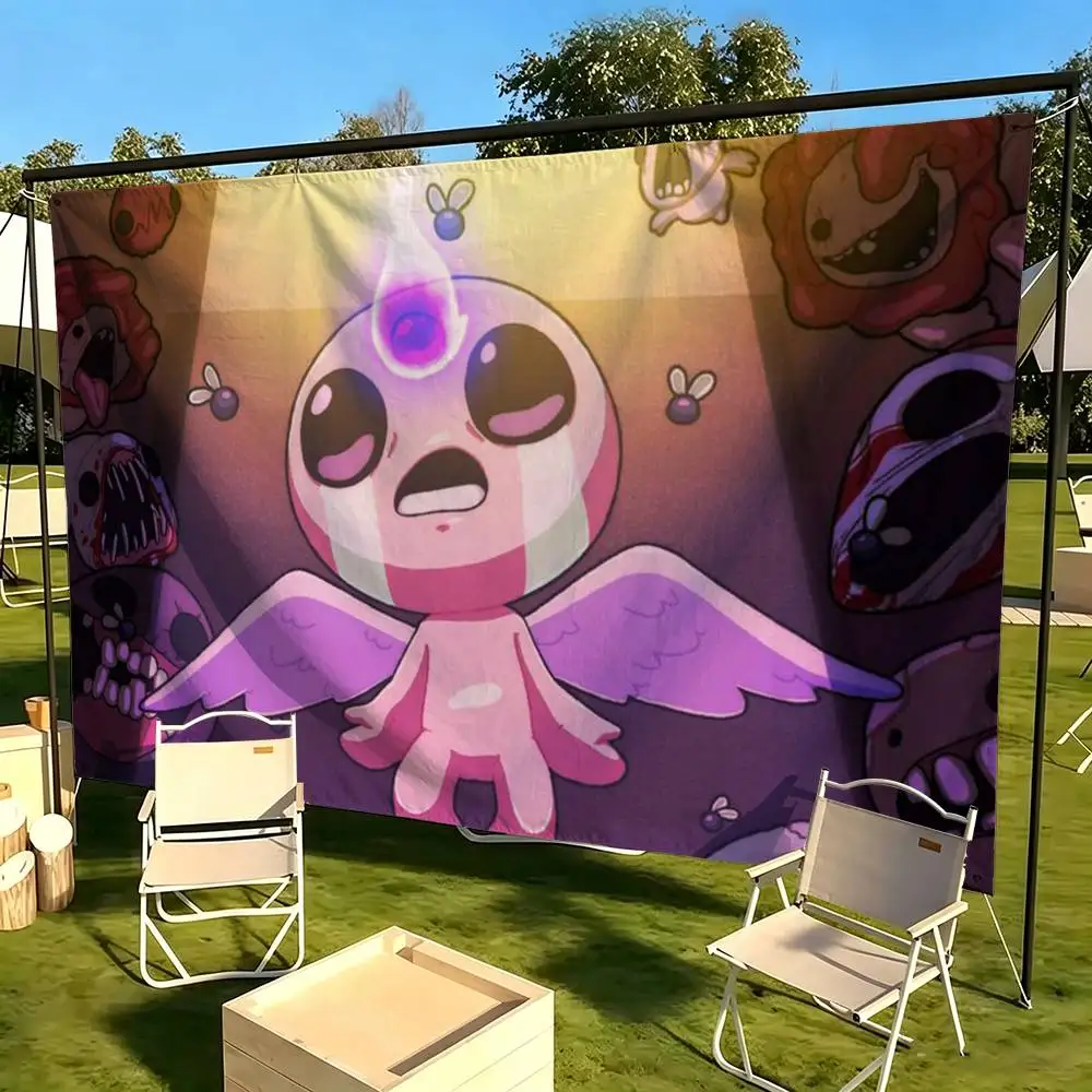 game T-The Binding of Isaac  Flag Suitable For Party Club Outdoor Interior Wall Decoration Banner Fans Gift