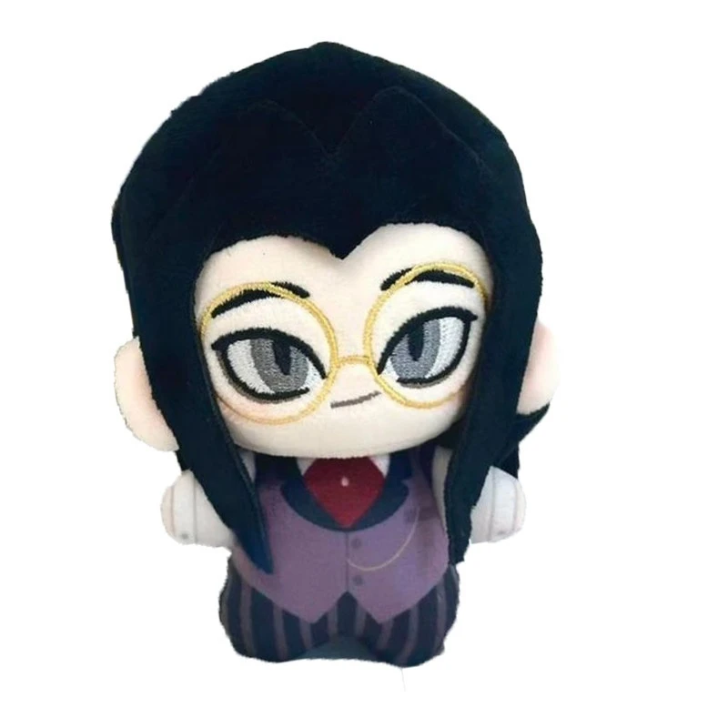 Nieuwe Hazbin Hotel 10 cm Katoenen Pop Sleutelhanger Afdrukken Nunu Stijl Kawaii Tas Decoratie Perifere Collectible Doll Festvial Gift