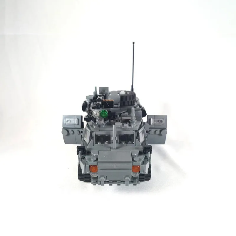 2025 Nuovo Prodotto Moc Building Blocks Modello Militare Blindato Personnel Carrier Blocchi di Costruzione Modulari Regalo Giocattoli Set di Assemblaggio FAI DA TE