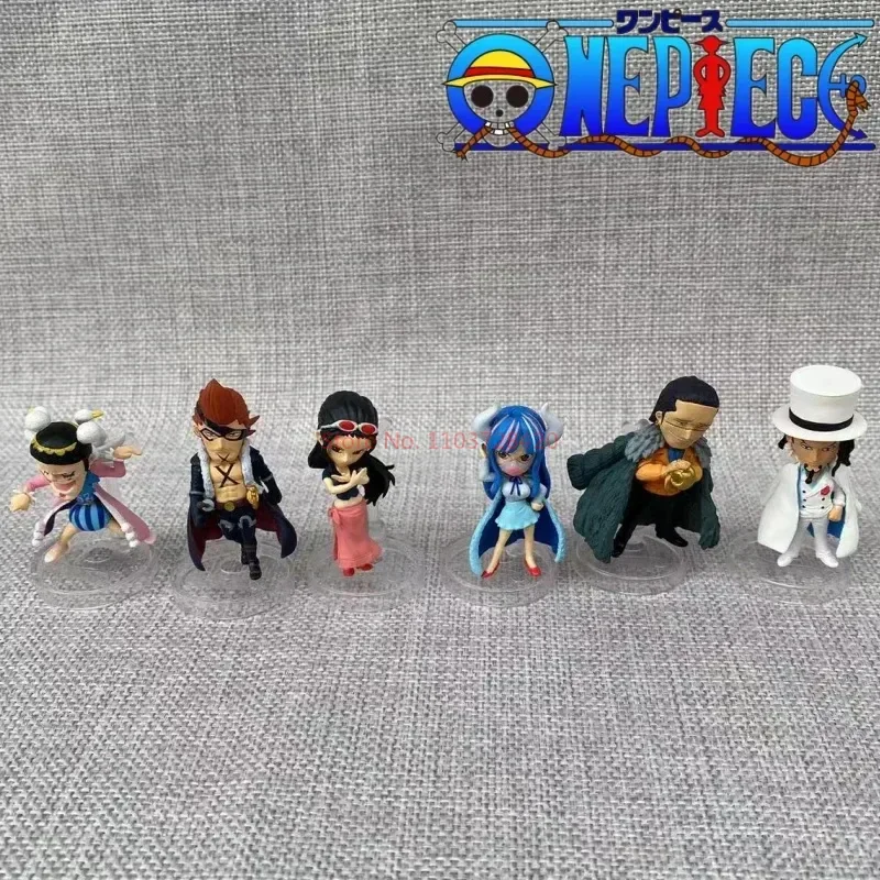 Bandai Original Gashapon One Piece Onepi No Mi 09 Nico Robin Rob Lucci Bon Clay Anime Action Figure Toy Tabletop Gifts For Kids