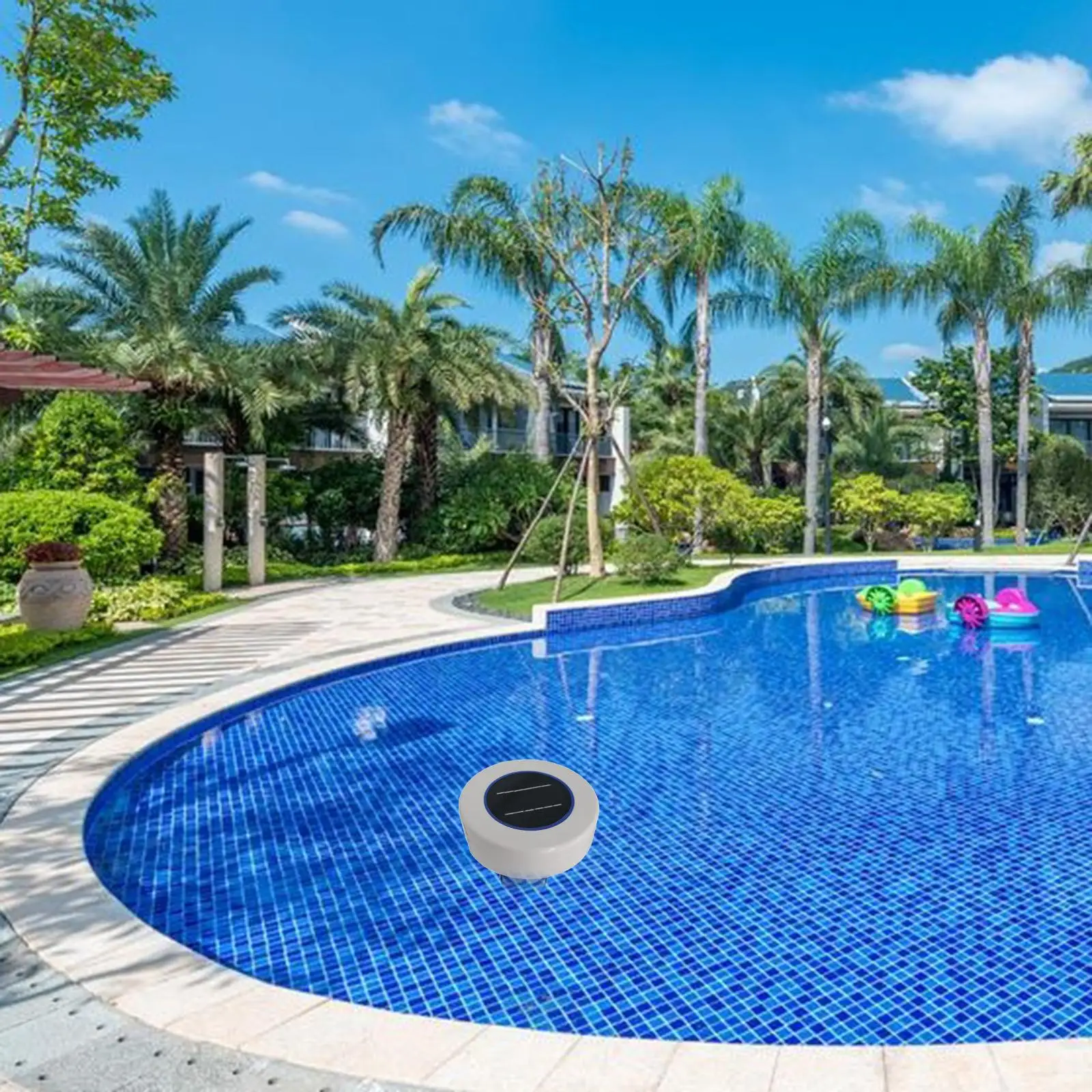 

Solar Pool Swimming Pool Water Purifier KillsAlgae Chlorine-Free
