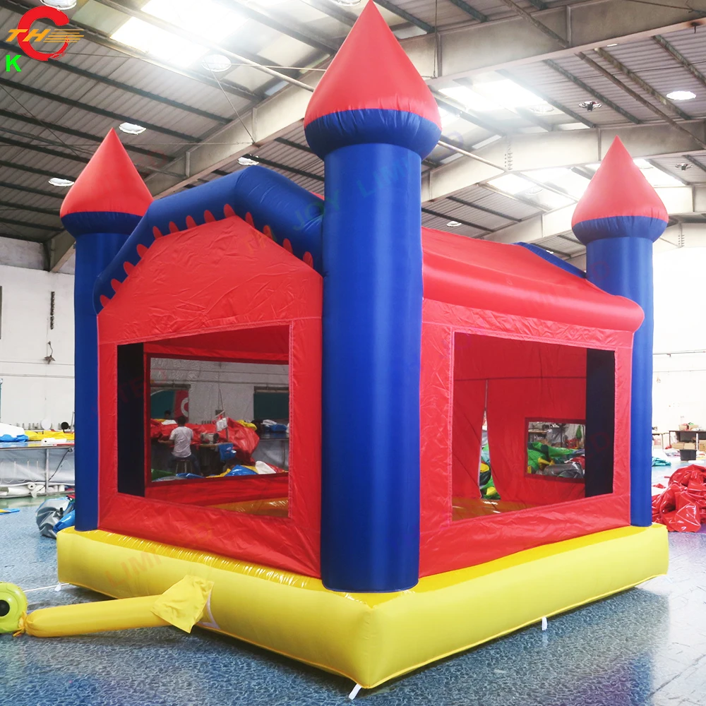 4x4m Closed Inflatable Bouncer Jumping House Air Bouncy Castle for Sale