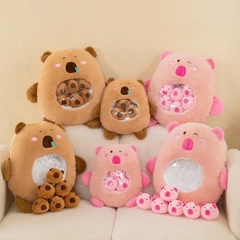 30 سنتيمتر كابيبارا لطيف المياه دولفين وجبة خفيفة وسادة دمية للفتيات الأطفال هدية القماش الناعم دمية لعبة آلة قابل للغسل ¢ыыыыыыыыыыыыы‰ #4