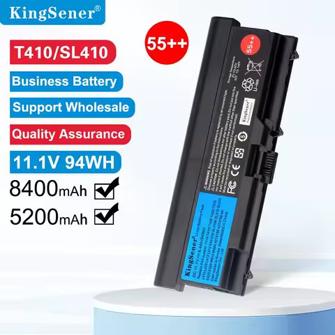KingSener Laptop Battery For Lenovo ThinkPad T410 T510 T420 E40 E50 L410 L420 L510 L512 L520 SL410 SL510 W510 T520 W520