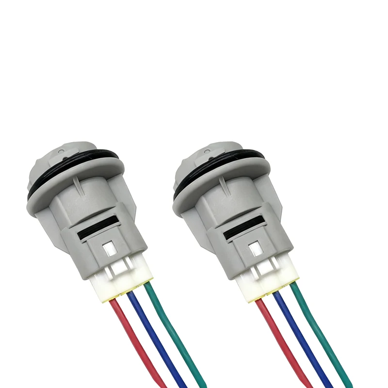 2Pcs 33302-ST7-A1 3302-SR3-A01 Car Front Turn Signal Light Cable Adapter Lamp Bulb Holder Socket Connector Plug for Honda Civic