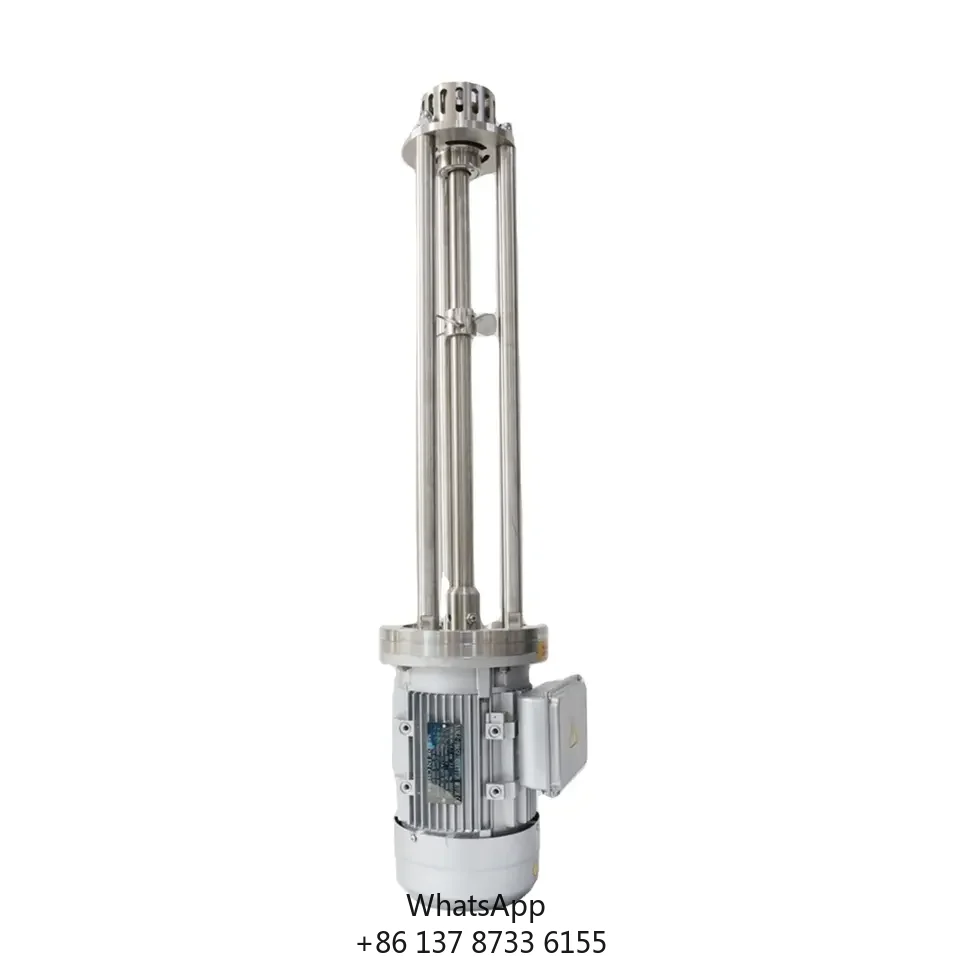 Stainless Steel Laboratory Homogenizer Adjustable High Speed Shear Emulsifier High Quality Sanitary Homogenizer
