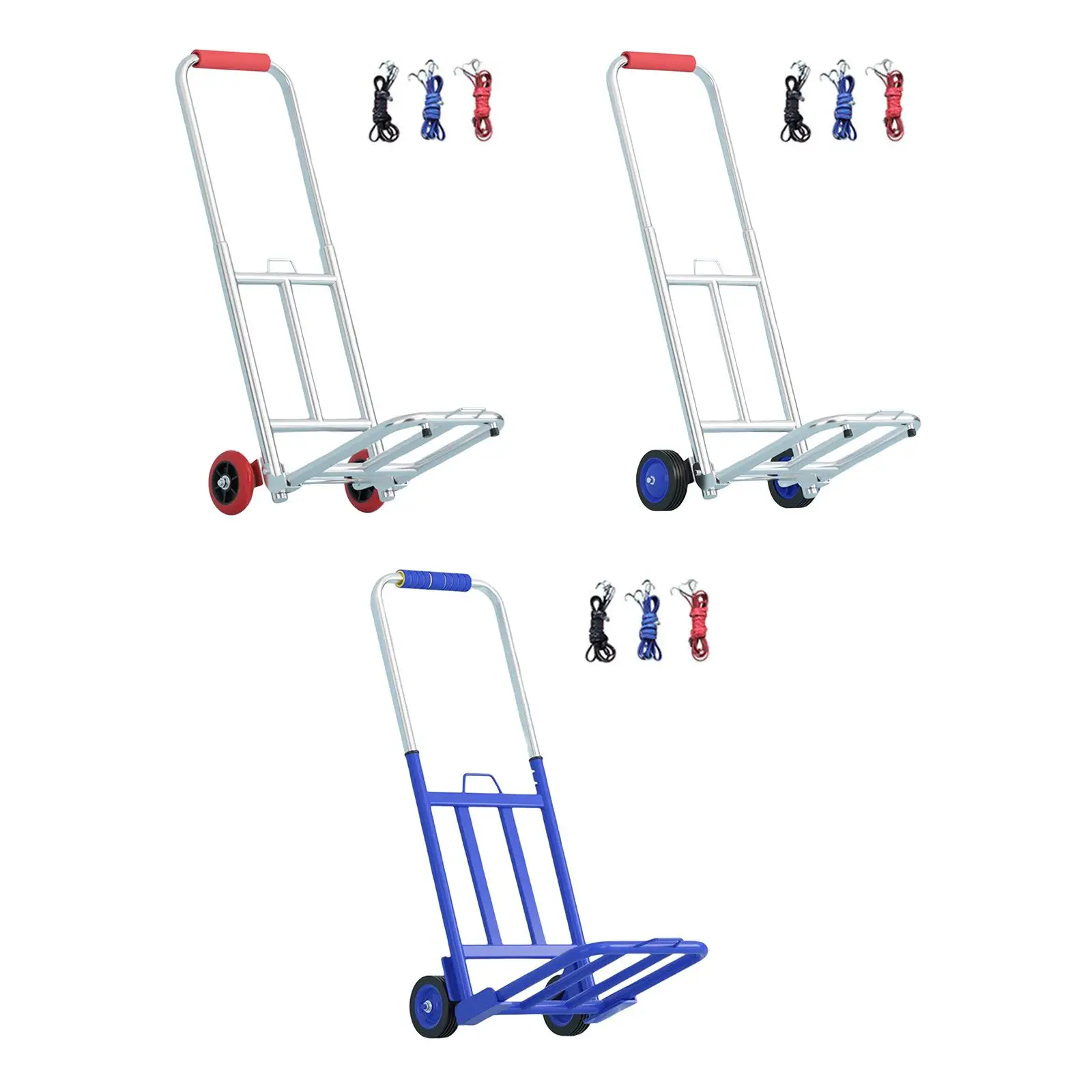 Luggage Cart Collapsible Foldable Hand Cart for Office Moving Transportation