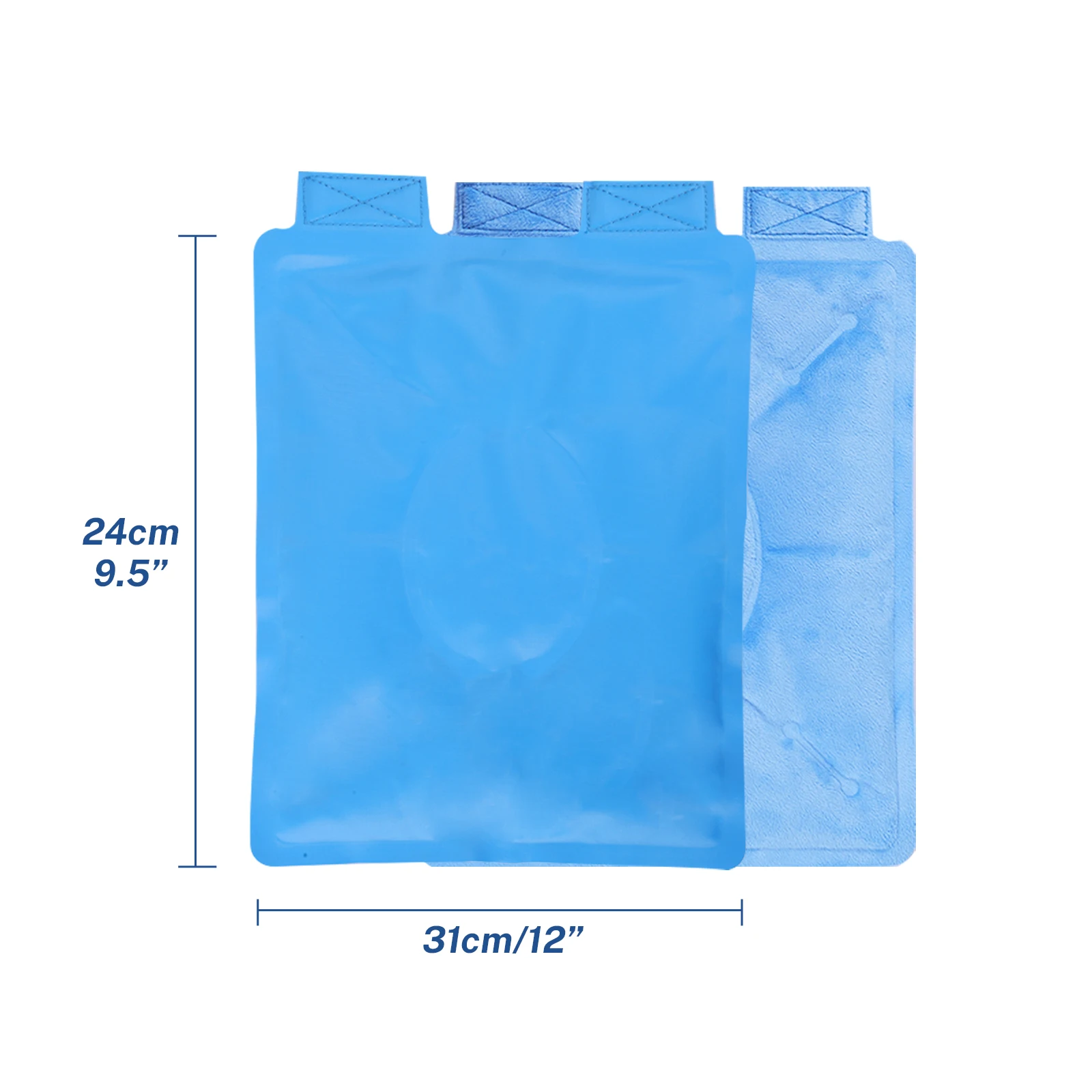 Lefeke – sac de glace pour genoux, sac de Gel chaud et froid réutilisable, sangle de soutien thermique pour gonflement des jambes, douleur de l'arthrite, blessures athlétiques